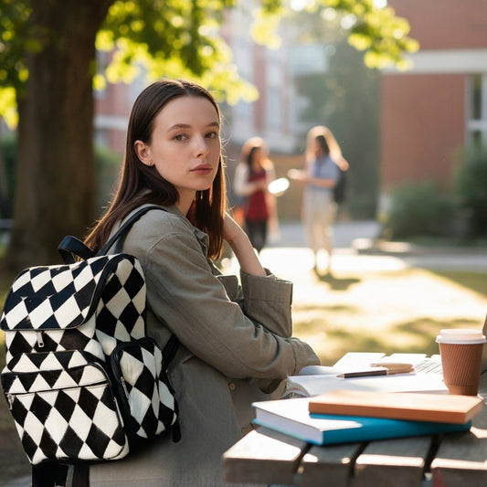Natural Cowhide Backpack Original leather with Hair on it-Western Diaper Bag